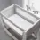 Shnuggle Air Bedside Crib Bedding Set-Grey