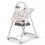 Kinderkraft Lastree 2 in 1 Bouncer and High Chair-Grey