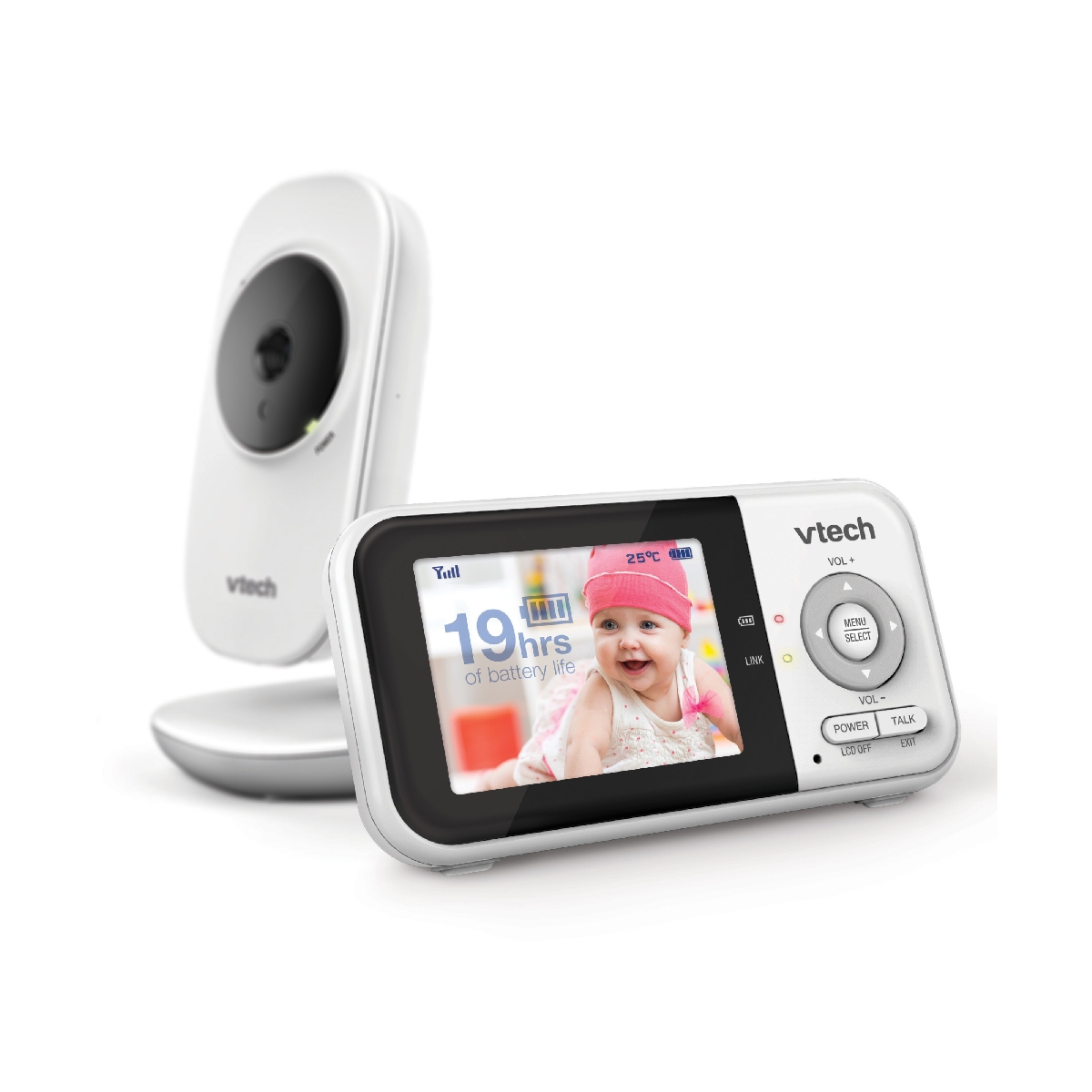 Vtech VM819 Safe & Sound 2.8' Video Baby Monitor