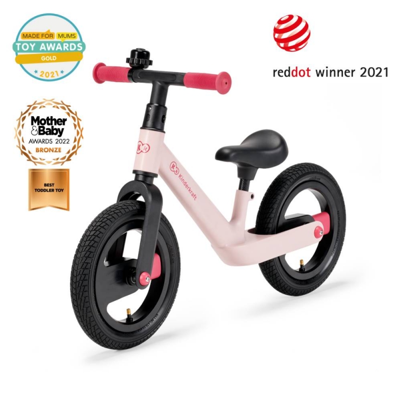 Kinderkraft Goswift Balance Bike-Candy Pink 