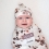 Lulujo Bamboo Hat and Swaddle Blankets-Marble 