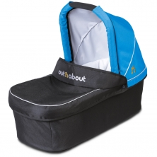 Out n About Nipper Double Carrycot Hood Fabric-Lagoon Blue