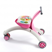 Tiny Love 5-in-1 Walk Behind & Ride On-Pink