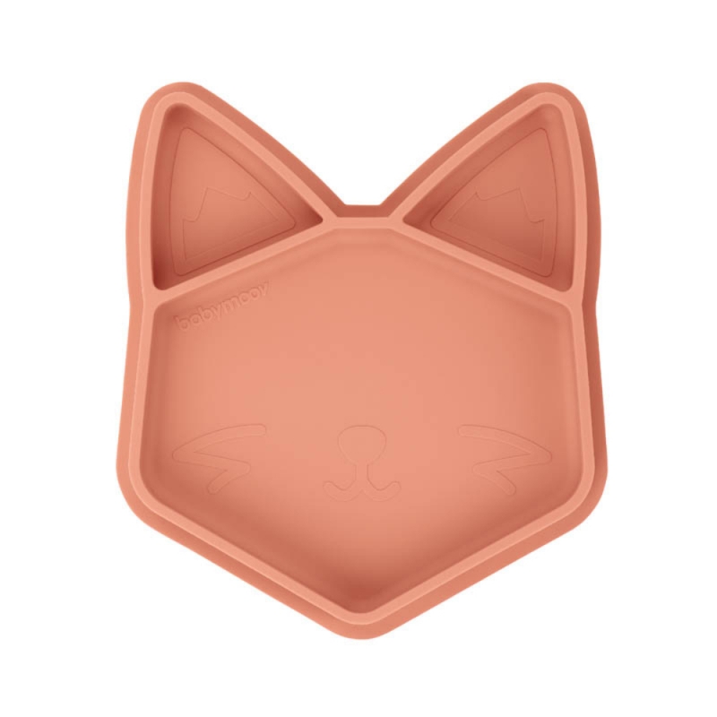 Babymoov Silicone Isy Plate-Fox