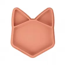 Babymoov Silicone Isy Plate - Fox