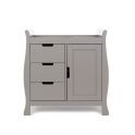 Obaby Stamford Sleigh Closed Changing Unit-Taupe Grey 