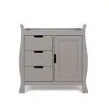 Obaby Stamford Sleigh Closed Changing Unit-Taupe Grey (NEW)