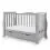 Obaby Stamford Luxe Sleigh Cot Bed Including Underbed Drawer-Warm Grey (NEW)