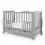Obaby Stamford Luxe Sleigh Cot Bed Including Underbed Drawer-Warm Grey (NEW)