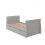 Obaby Stamford Classic Sleigh Cot Bed Including Underbed Drawer-Warm Grey (NEW)