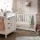 Obaby Stamford Mini Sleigh 2 Piece Furniture Roomset-White (NEW)