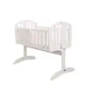 Obaby Sophie Swinging Crib & Mattress-White