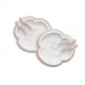 BABYBJÖRN Pack of 2 Baby Plate, Spoon and Fork Set-Powder Pink