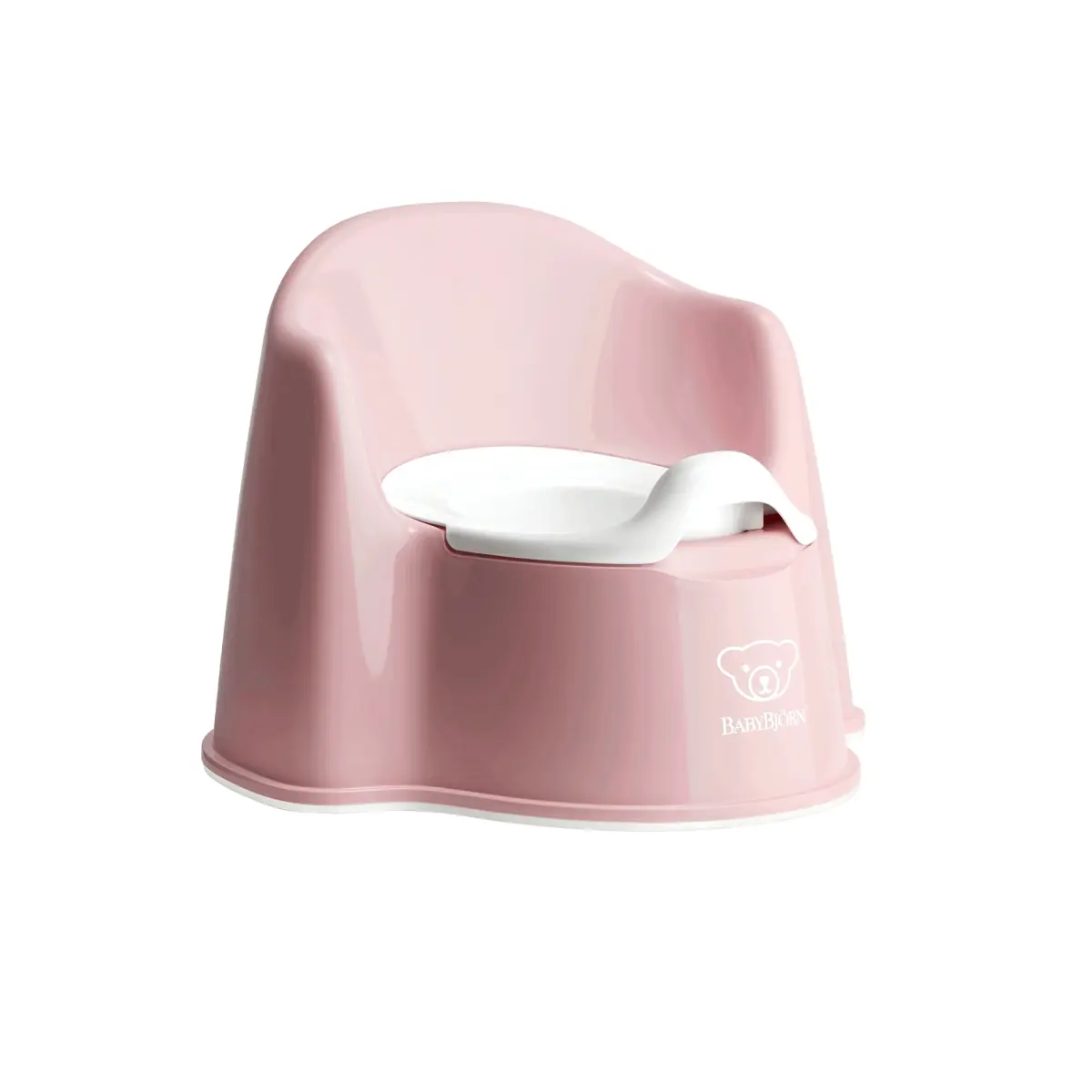 Image of BABYBJÖRN Potty Chair - Powder Pink/White