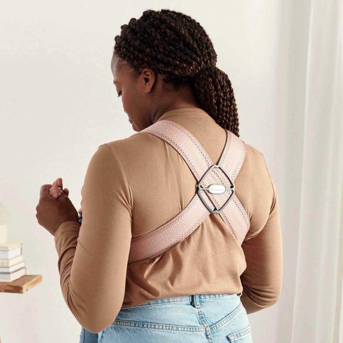 BABYBJÖRN Mini Baby 3D Mesh CarrierDusty Pink