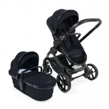 iCandy Peach 7 2in1 Combo Pushchair Bundle-Black Edition