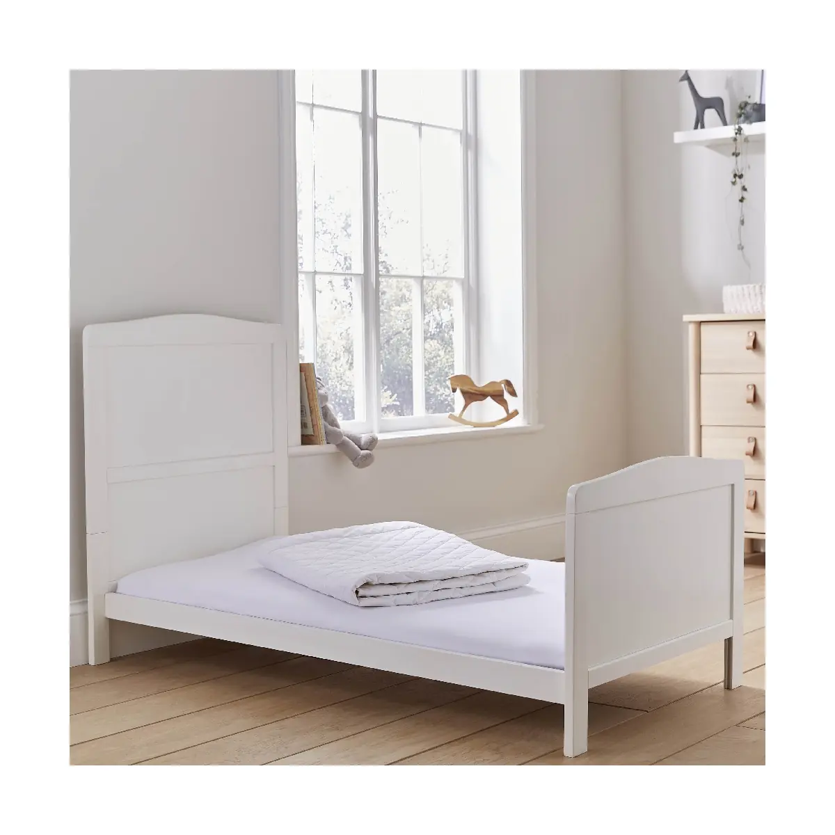 Image of Martex Baby Wool 4 Tog Duvet Cot Bed (120cm x 140cm) - White
