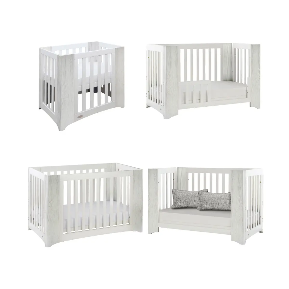 Image of Cocoon Evoluer 4in1 Nursery Furniture System-Grey