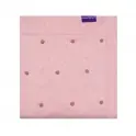 ClevaMama Knitted Pom Pom Baby Blanket-Pink (New 2022) (3491)