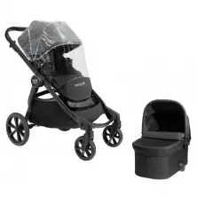 Baby Jogger City Select 2 Stroller - Radiant Slate (2in1 Pram Bundle)