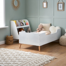 Obaby Maya Toddler Bed-White/Natural 
