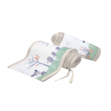 Breathable Baby Classic Cot Liners 2 Sided-Woodland Walk