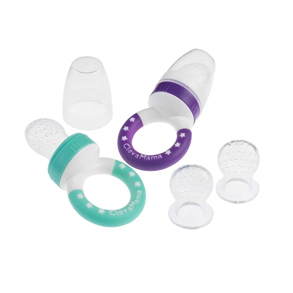ClevaMama ClevaFeed™ Twin Pack Baby Fruit Feeder