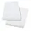 ClevaMama Jersey Cotton Fitted Sheets For Cot (60x120 cm)-White
