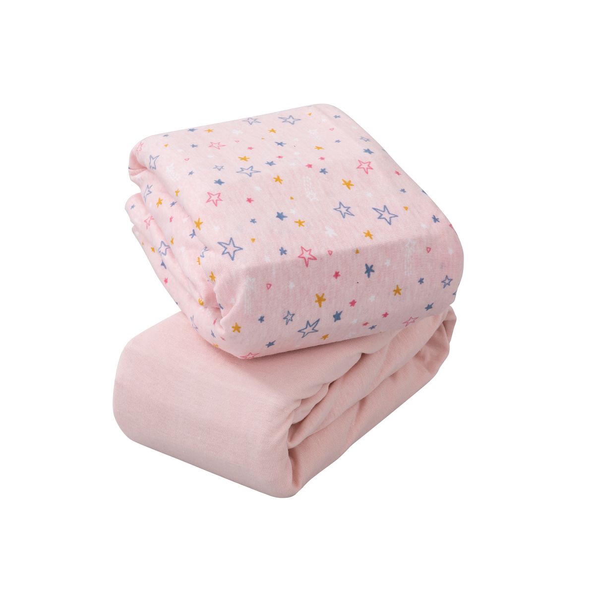 ClevaMama Jersey Cotton Fitted Sheets For Cot (60x120 cm)