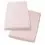 ClevaMama Jersey Cotton Fitted Sheets For Cot (60x120 cm)-Pink