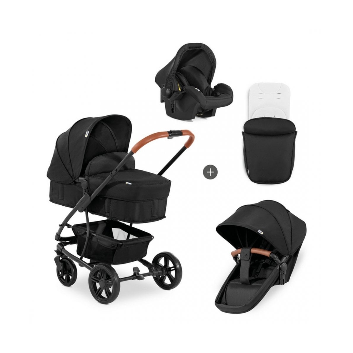 Hauck Pacific 4 Shop N Drive 2in1 Travel System