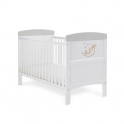 Obaby Grace Inspire Guess How Much I Love You To the Moon and Back Cotbed-Grey 