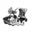 Kinderkraft XMoov 3in1 (Mink Car Seat) Travel System With Carrycot-Grey (2020)