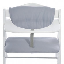Hauck Alpha Highchair Pad Deluxe-Stretch Grey (2022)