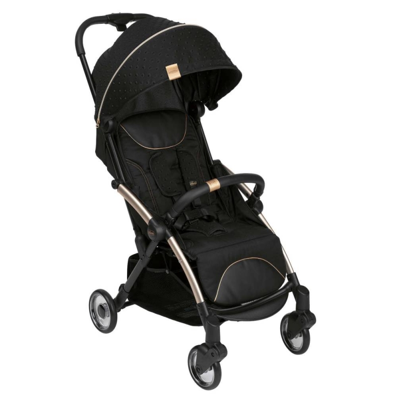 Chicco Goody Plus Stroller-Black RE-Lux 