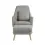 Ickle Bubba Eden Nursery Chair and Stool-Charcoal Grey