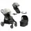Baby Jogger City Select 2 Double Bundle -Frosted Ivory 