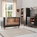 Tutti Bambini Como 3 Piece Roomset-Slate Grey/Rosewood