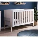 Babystyle Arendelle Cot Bed-White/Natural