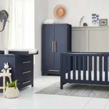 Tutti Bambini Tivoli 3 Piece Roomset-Navy Blue