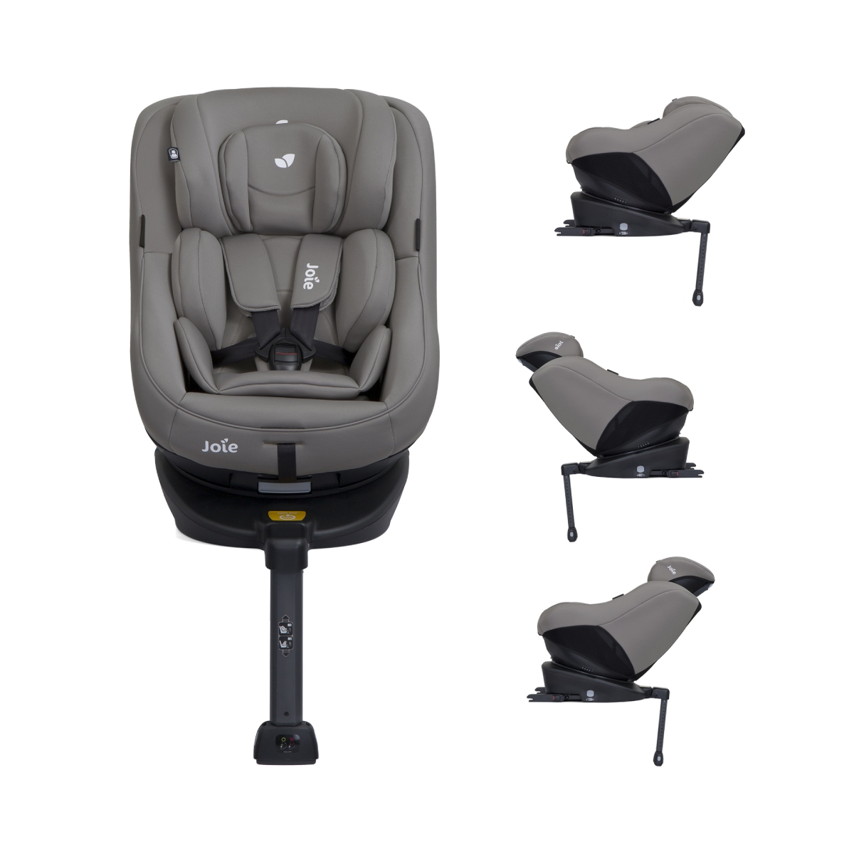 Joie 360 Spin Baby to Toddler Car Seat - Grey Flannel