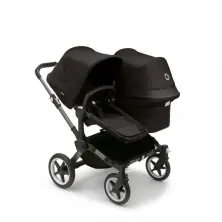 Bugaboo Donkey 5 Duo Styled By You Pushchair-Graphite/Midnight Black/Midnight Black