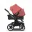 Bugaboo Donkey 5 Duo Complete Pushchair-Graphite/Midnight Black/Sunrise Red 