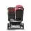 Bugaboo Donkey 5 Duo Complete Pushchair-Graphite/Midnight Black/Sunrise Red 