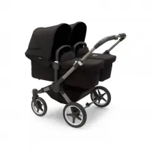 Bugaboo Donkey 5 Twin Styled By You Pushchair-Graphite/Midnight Black/Midnight Black