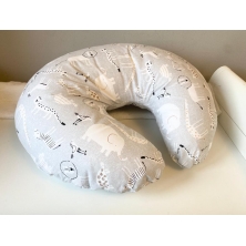 Cuddles Collection 4 in 1 Nursing Pillow – Leo and Friends
