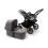 Bugaboo Donkey 5 Mono Complete Pushchair-Black/Grey Melange/Grey Melange 