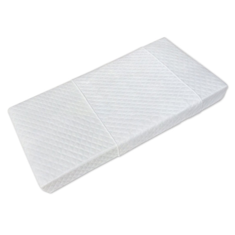 Ventalux Framed Pocket Spring Interior Non Allergenic Cot Bed Mattress-White