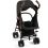 Ickle Bubba Discovery MAX Rose Gold Chassis Pushchair-Black