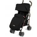 Ickle Bubba Discovery MAX Rose Gold Chassis Pushchair-Black